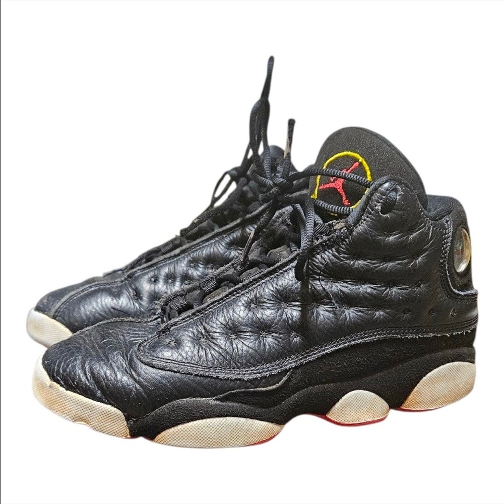 Nike Air Jordan 13 XIII Retro Black Sneakers Basketball Shoes DJ3003-062 Size 5Y